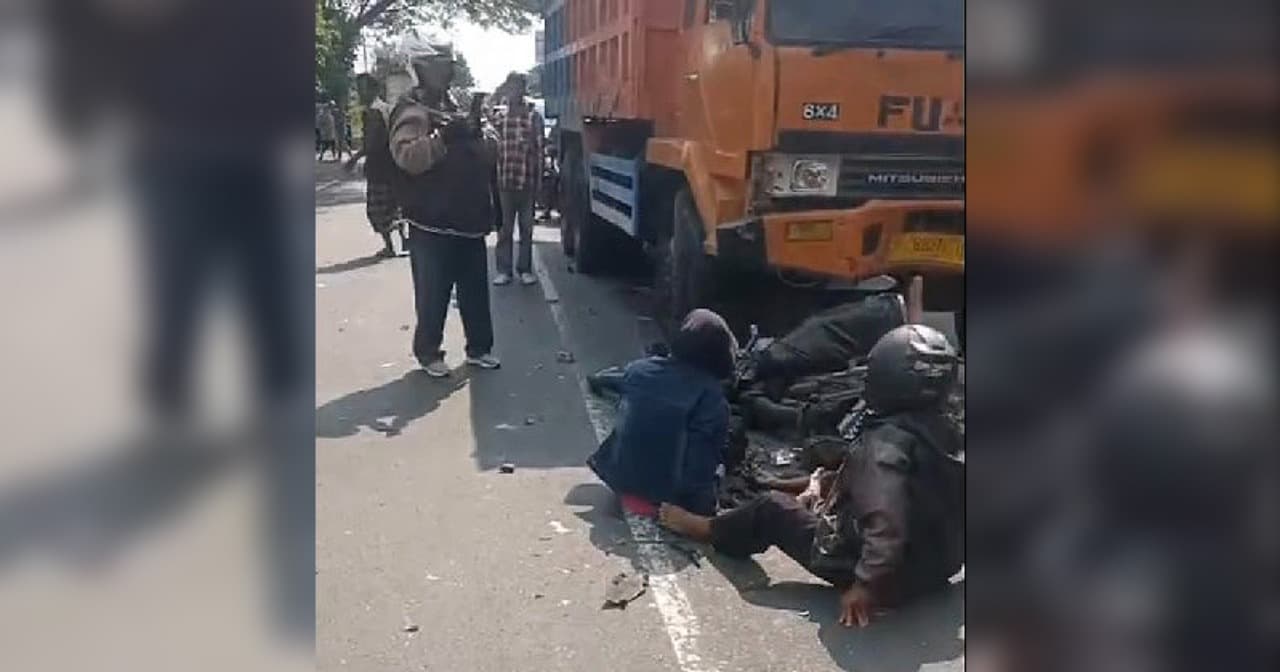 Lima Orang Luka Serius dalam Kecelakaan Beruntun di Lampu Merah Grati, Sopir Truk Diduga Mengantuk