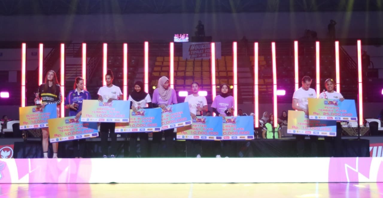 Ini Daftar Pemain Terbaik Proliga 2025 Sektor Putri
