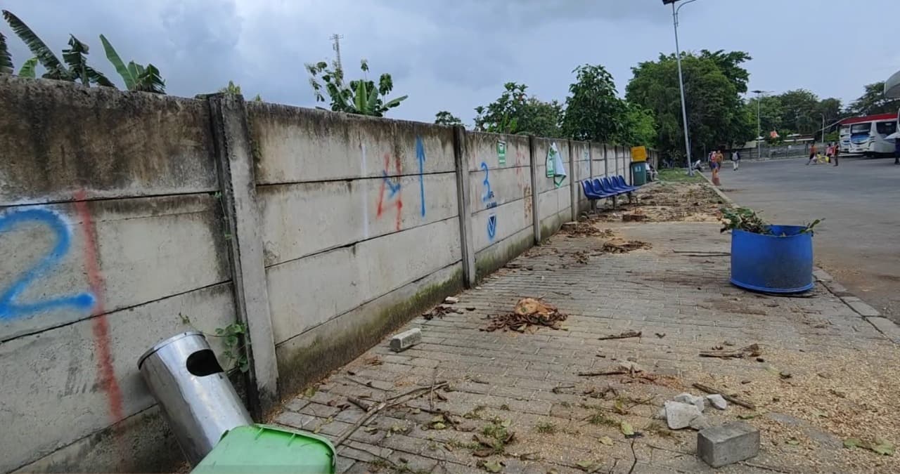 Pedagang Bisa Kembali Jualan didalam Area Terminal Purboyo