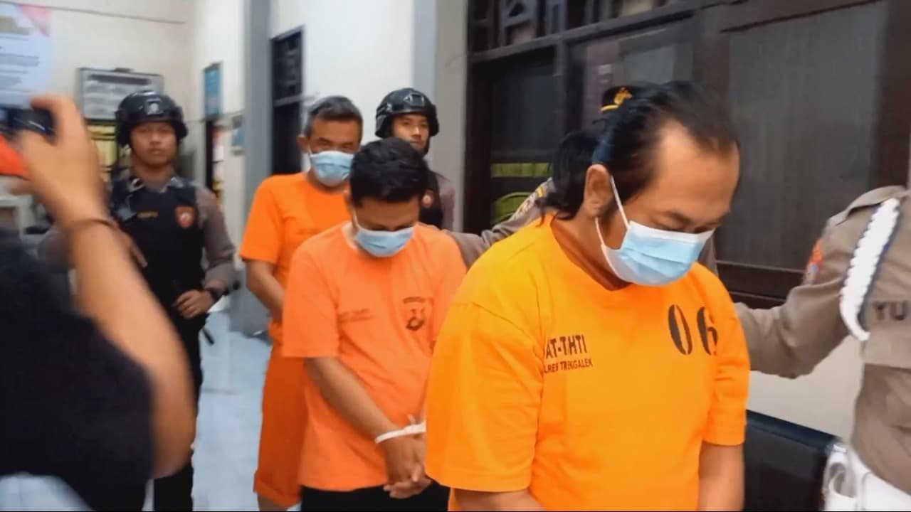 Tiga Wartawan Asal Tulungagung Ditangkap Polres Trenggalek karena Memeras Kepala Desa