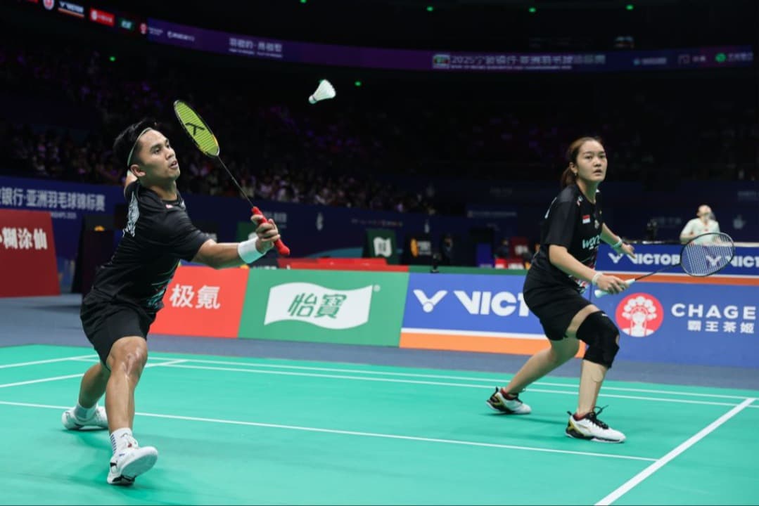Hasil Thailand Open 2025: Amri/Nita Tumbang dari Pasangan China di Semifinal