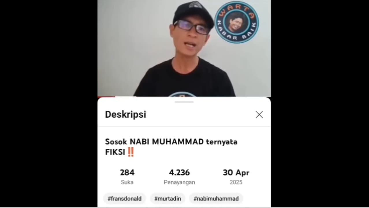 Hina Nabi Demi Viewers, Mantan Napi Ini Dihukum 6 Tahun Penjara