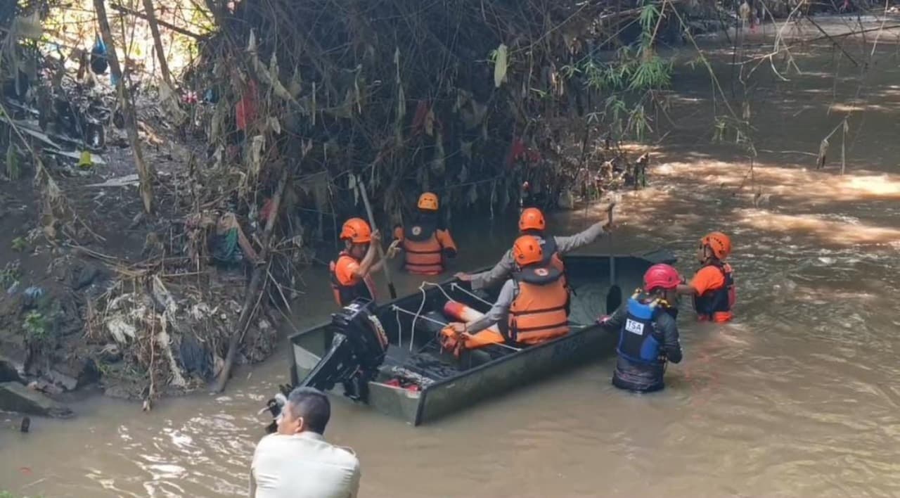 Balita 3 Tahun Hilang di Tepi Sungai Pasuruan, Tim Gabungan Masih Lakukan Pencarian
