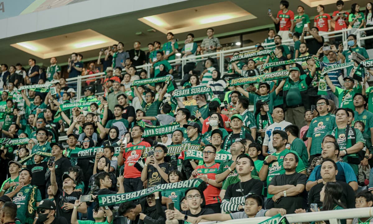 Bonek Siapkan Wall of Fire dalam Duel Persebaya vs Bali United