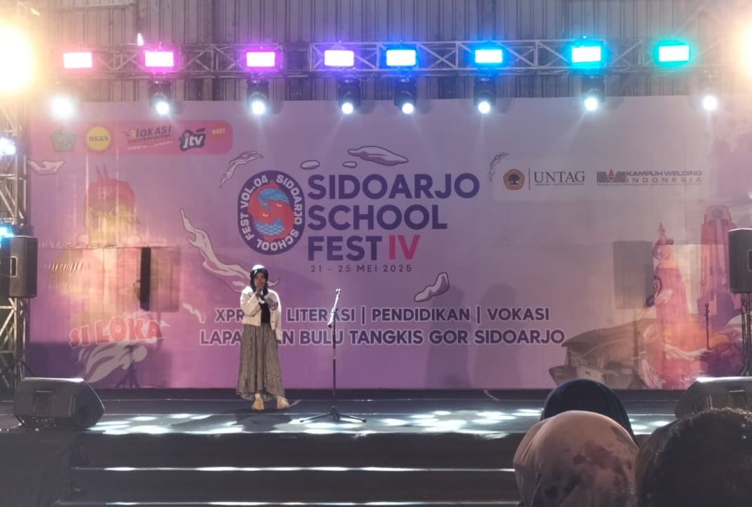 Sidoarjo School Festival 2025 Hadirkan Panggung Bakat Solo Vocal Pelajar SMK dan Booth Karya Pelajar