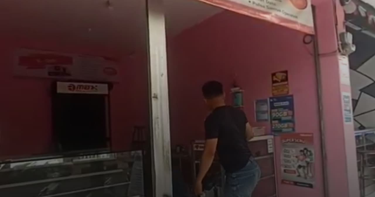 Konter HP di Bangkalan Dibobol Maling Dua Kali, Pelaku Tinggalkan Linggis dan Gunting