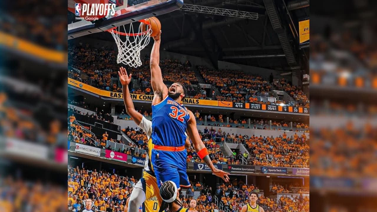 Kalahkan Pacers 106-100, Knicks Rebut Gim 3 Final Wilayah Timur