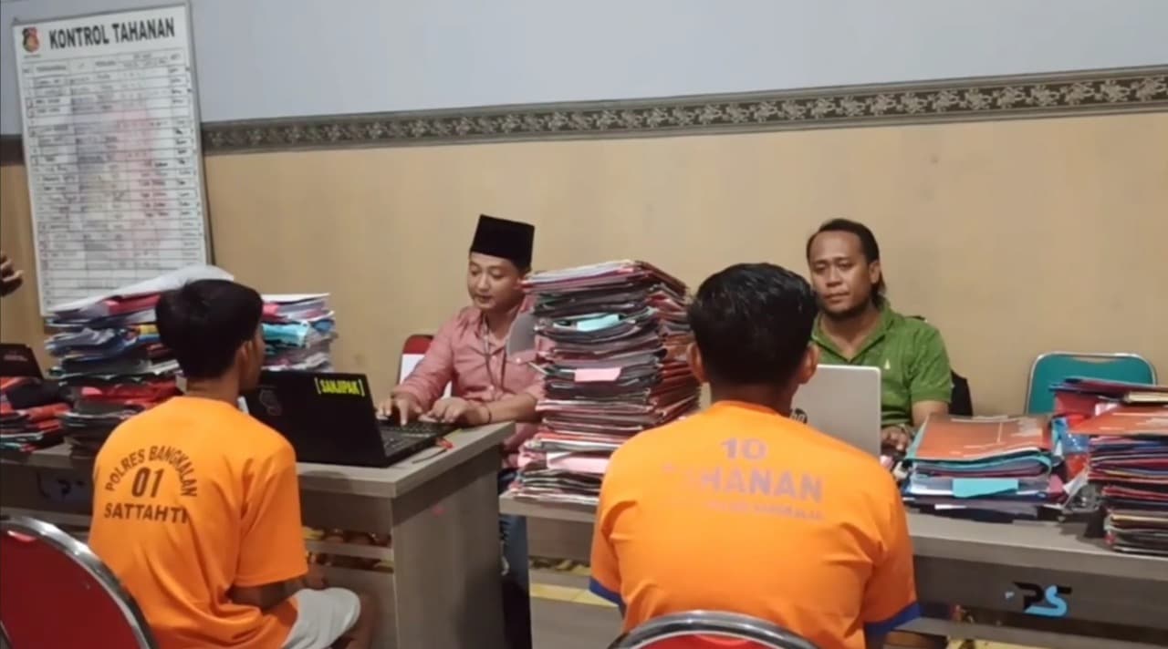 Dua Pelaku Curanmor Kawasan Kampus UTM Bangkalan Berhasil Diringkus Polisi