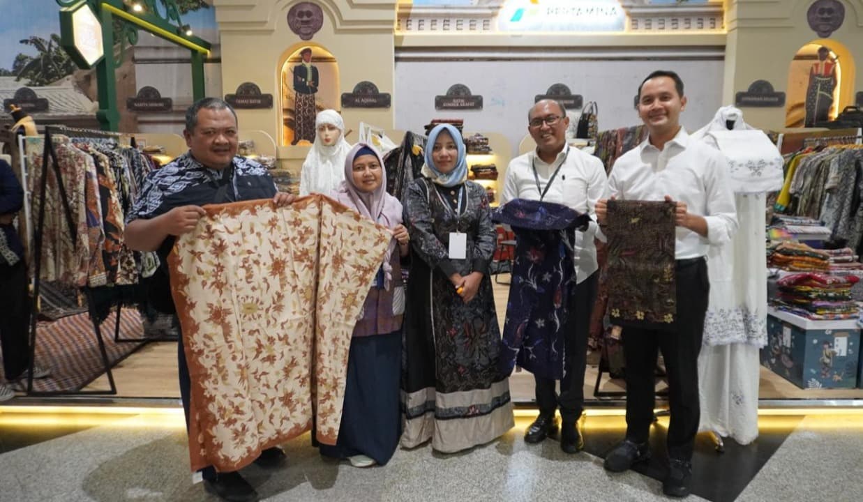 Batik Sumber Arafat Bangkalan Mendunia Bersama UMK Academy Pertamina