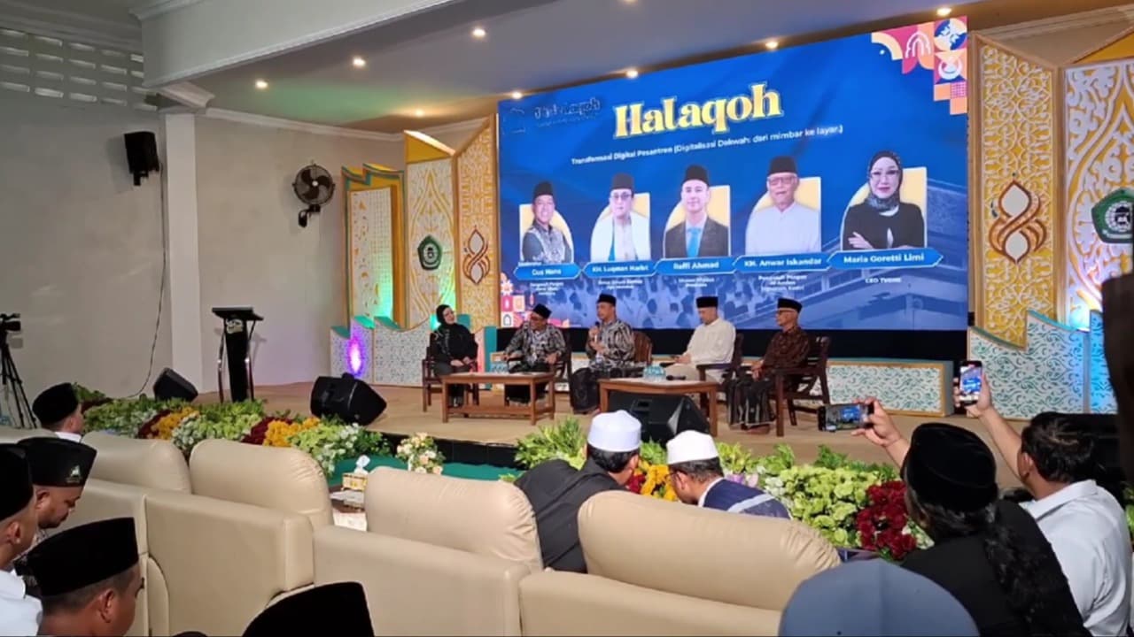 Utusan Khusus Presiden, Raffi Ahmad Dorong Santri Melek Digital