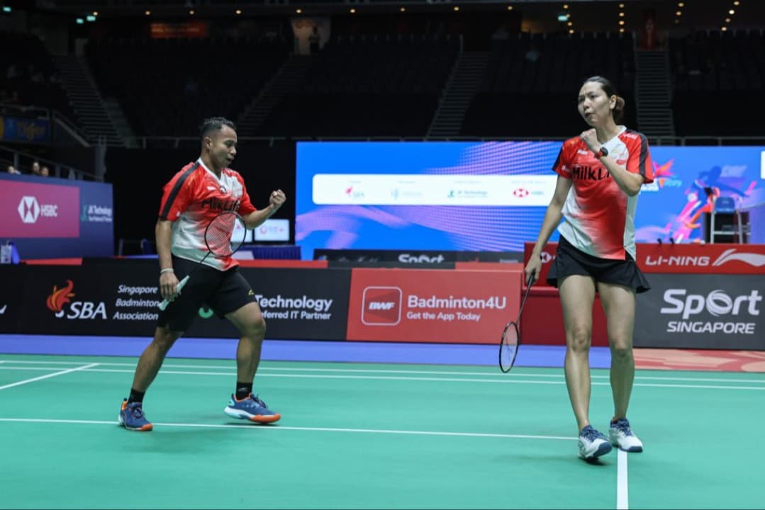 Jadwal Singapore Open 2025: Rehan/Gloria Buka Pertarungan, 5 Wakil Indonesia Mentas di Babak 16 Besar