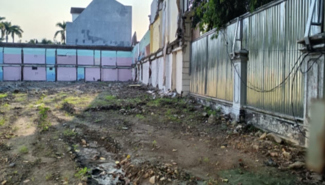 Bangunan Di Situs Cagar Budaya Darmo Surabaya Dibongkar Tanpa Jejak