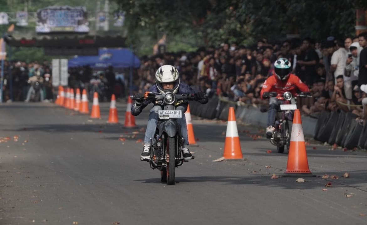 150 Pembalap Ramaikan Latihan Perdana Drag Bike di Pancer Dorr Pacitan