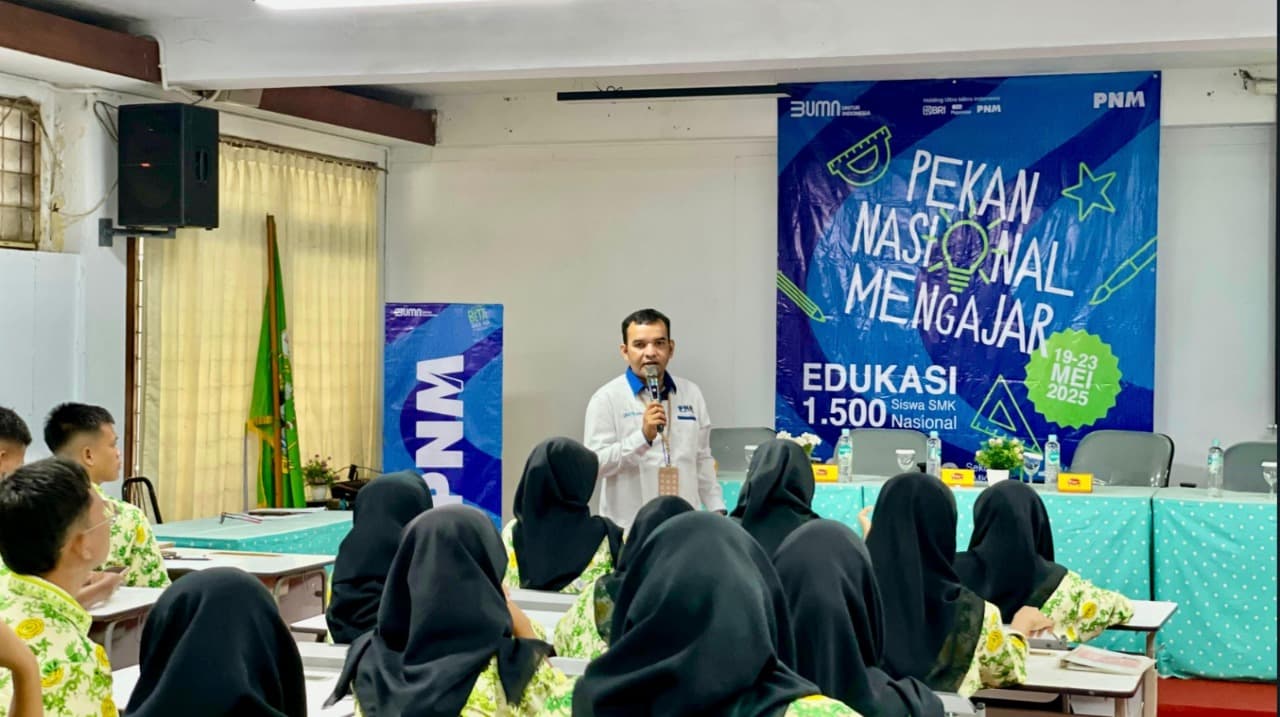 PNM Ajak 1.740 Siswa SMK Berani Berwirausaha Lewat Pekan Nasional Mengajar
