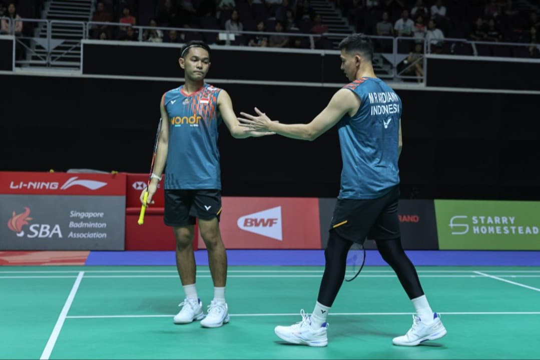 Rekap Hasil Singapore Open 2025: Fajar/Rian dan Jafar/Felisha Tersingkir, Wakil Indonesia Habis!