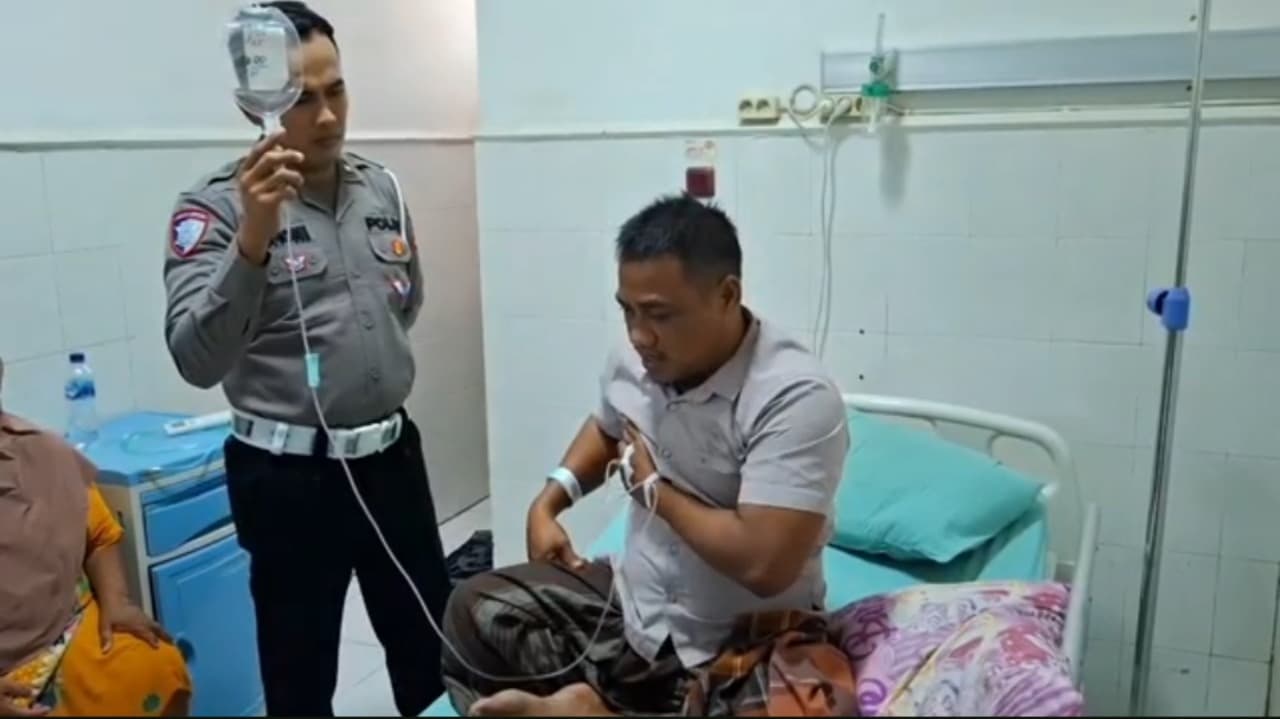 Pengakuan Petugas Dishub Sampang Usai Tertabrak Pick Up