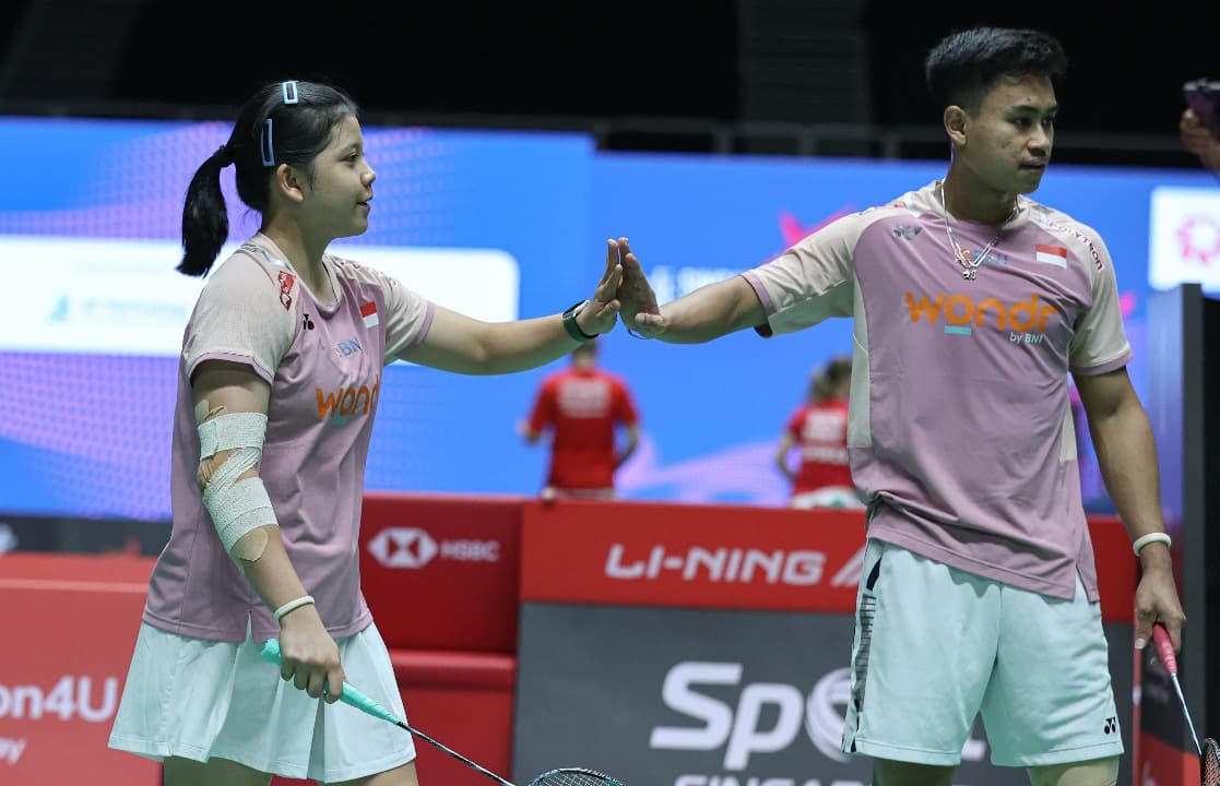 Hasil Indonesia Open 2025: Jafar/Felisha dan Apri/Febi Melangkah ke Babak 16 Besar