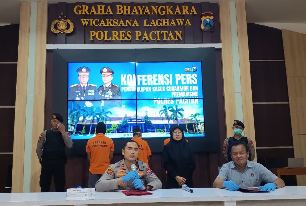 Polisi Soroti Lonjakan Curanmor di Pacitan, Warga Diminta Lebih Waspada