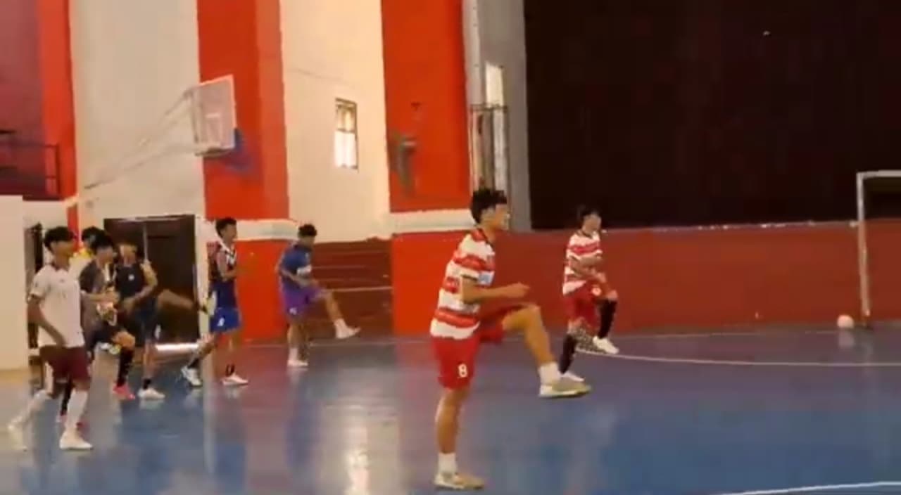 Jelang Porprov IX Jatim, Tim Futsal Bangkalan Fokus Tingkatkan Fisik Pemain
