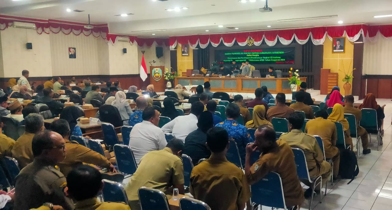 DPRD Sepakati Raperda Pertanggungjawaban APBD 2024, Soroti Kinerja Pemda dan Target PAD yang Jauh dari Realisasi
