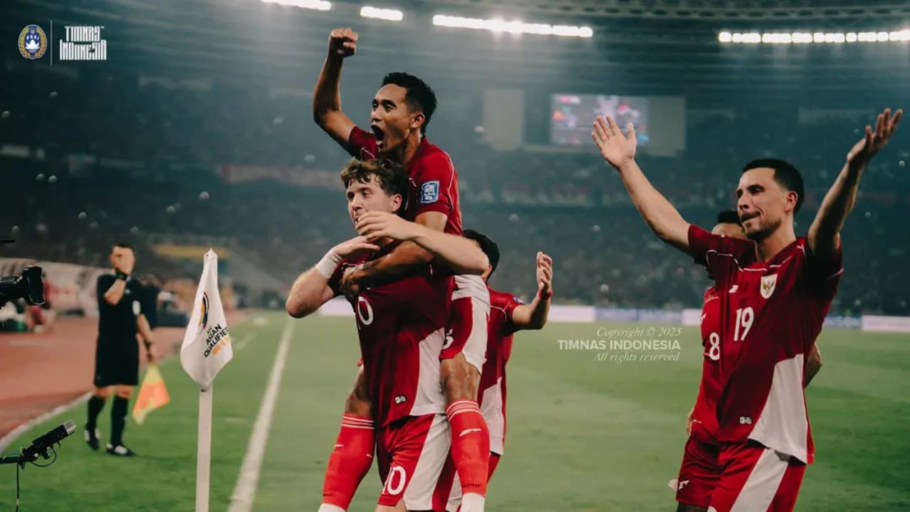 Menang atas China, Timnas Indonesia Melaju ke Putaran Keempat Kualifikasi Piala Dunia 2026