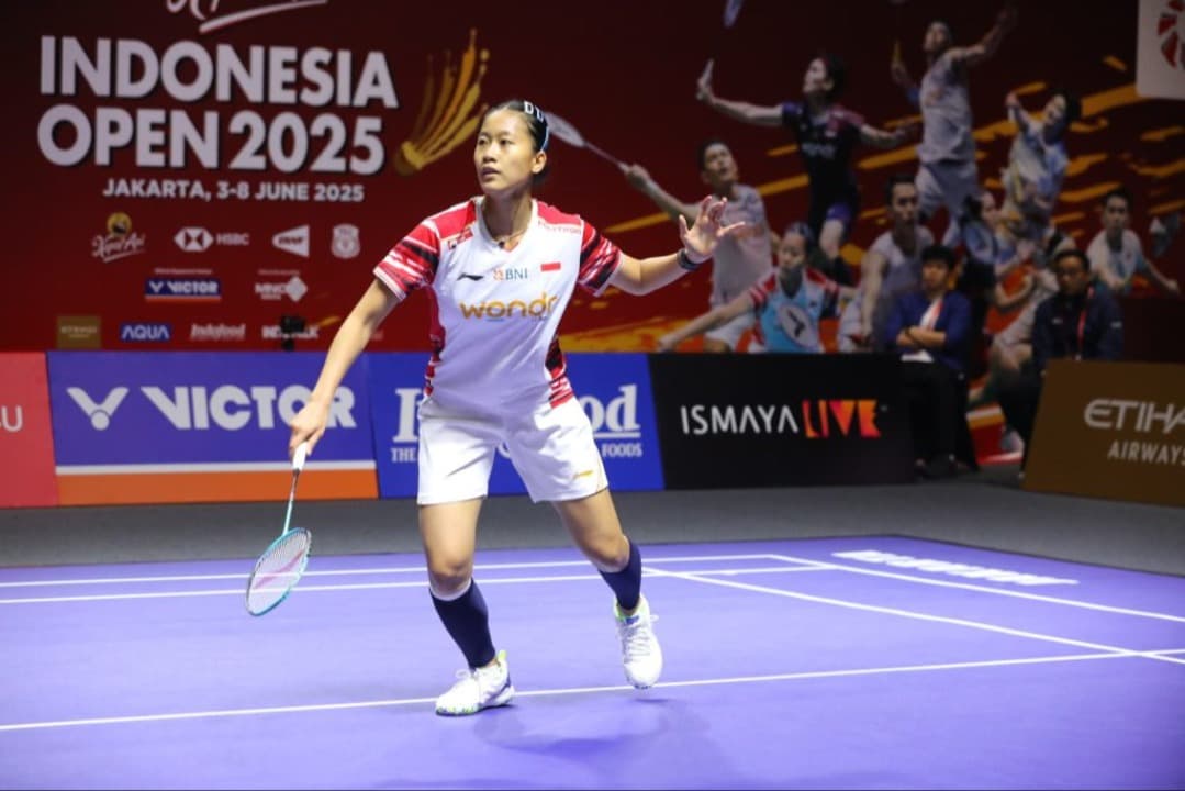 Hasil Indonesia Open 2025: Takluk dari Akane Yamaguchi, Putri KW Gagal ke Semifinal