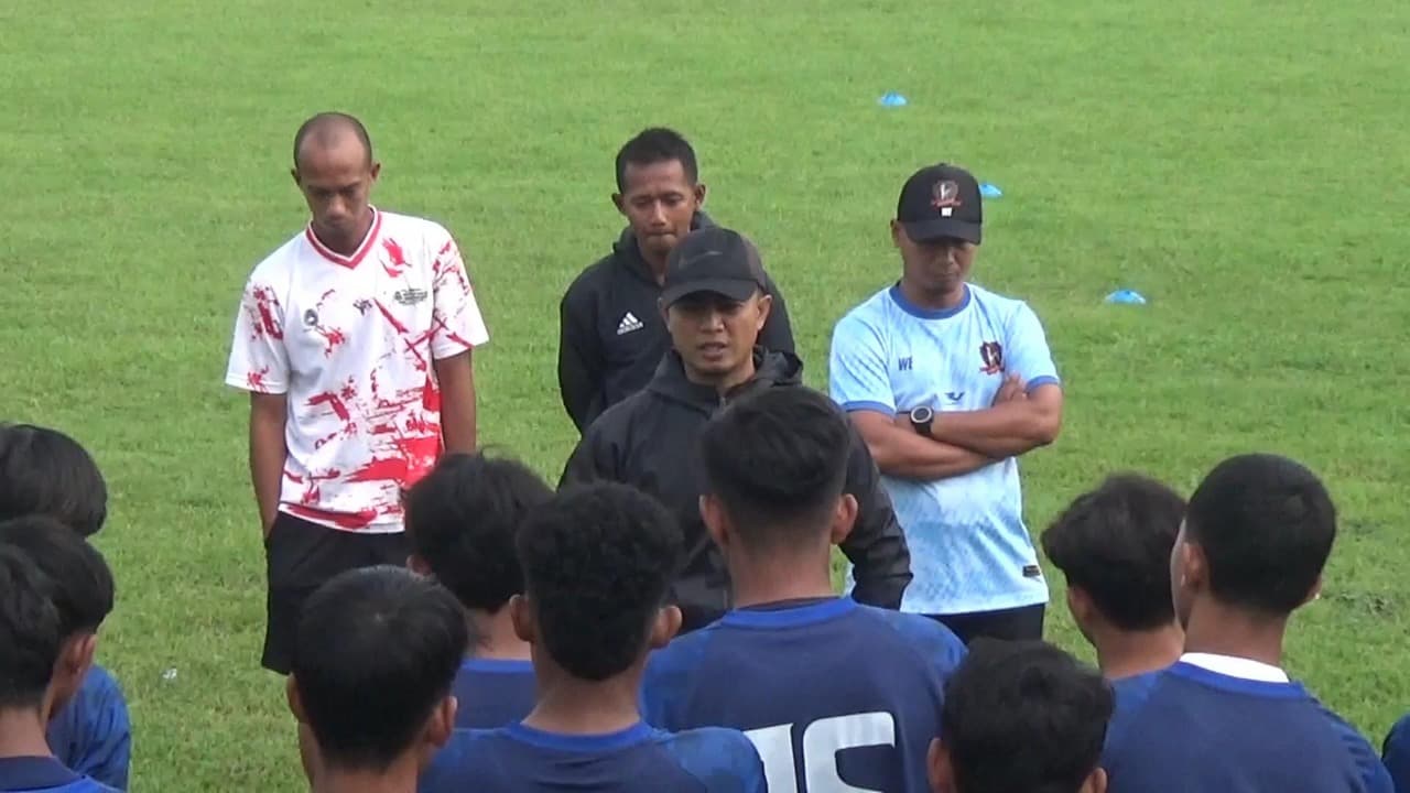 Tim Sepakbola Kota Kediri Intensif Latihan Jelang Porprov Jatim 2025