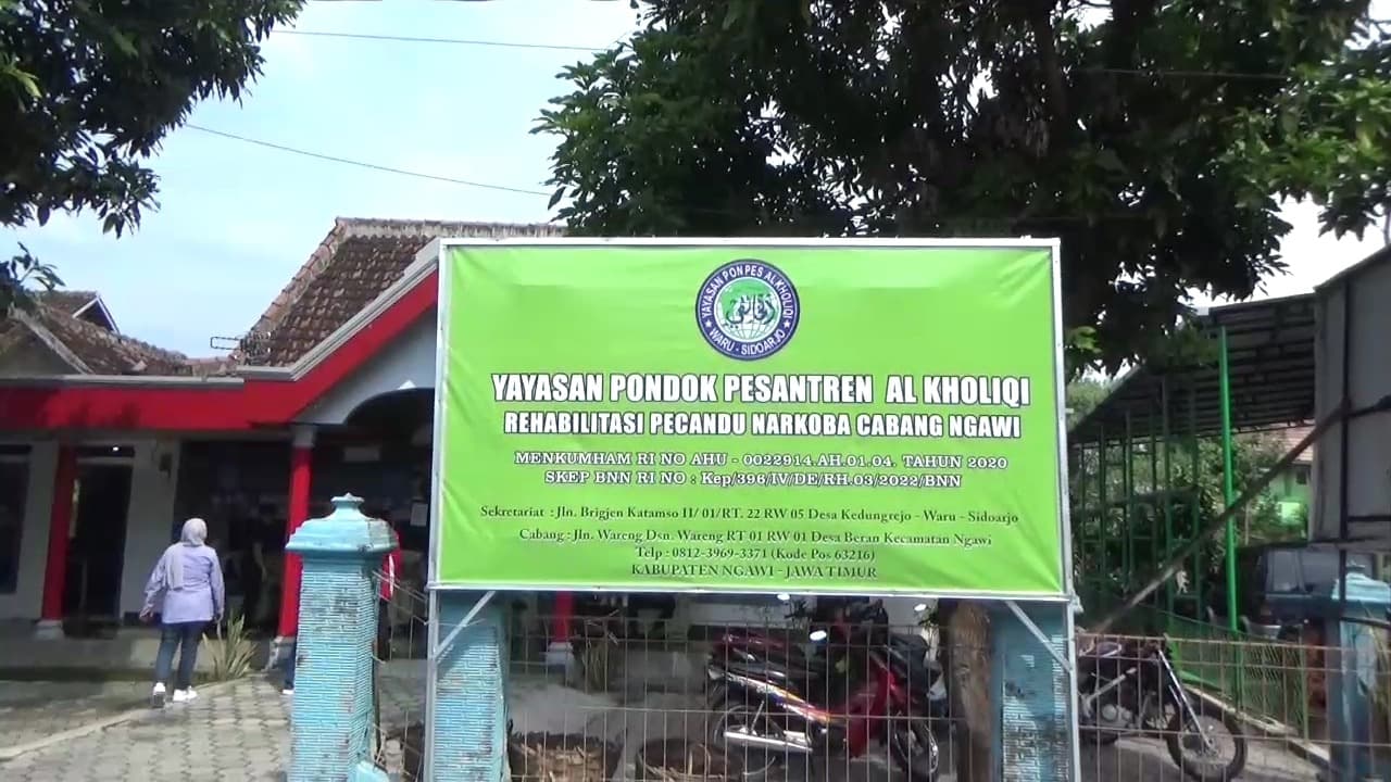 Ngawi Kini Miliki Panti Rehabilitasi bagi Pecandu Narkoba