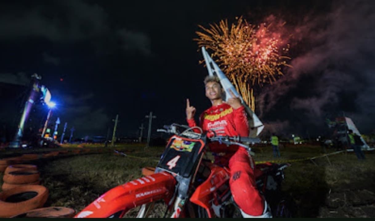 M. Zidane Kembali Raih Juara Seri Kedua Trial Game Dirt 2025 di Sidoarjo