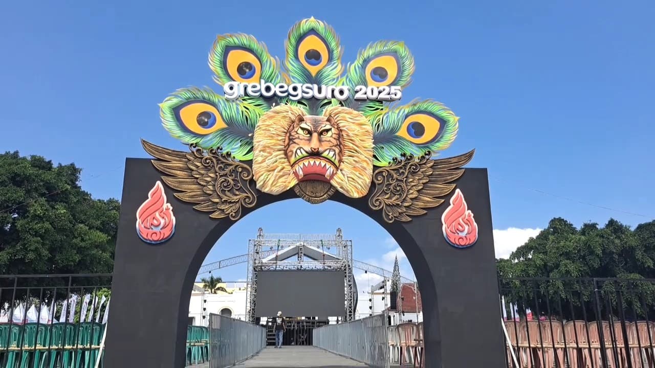 Grebeg Suro 2025 Hadirkan Video Mapping, Ponorogo Siap Go Internasional
