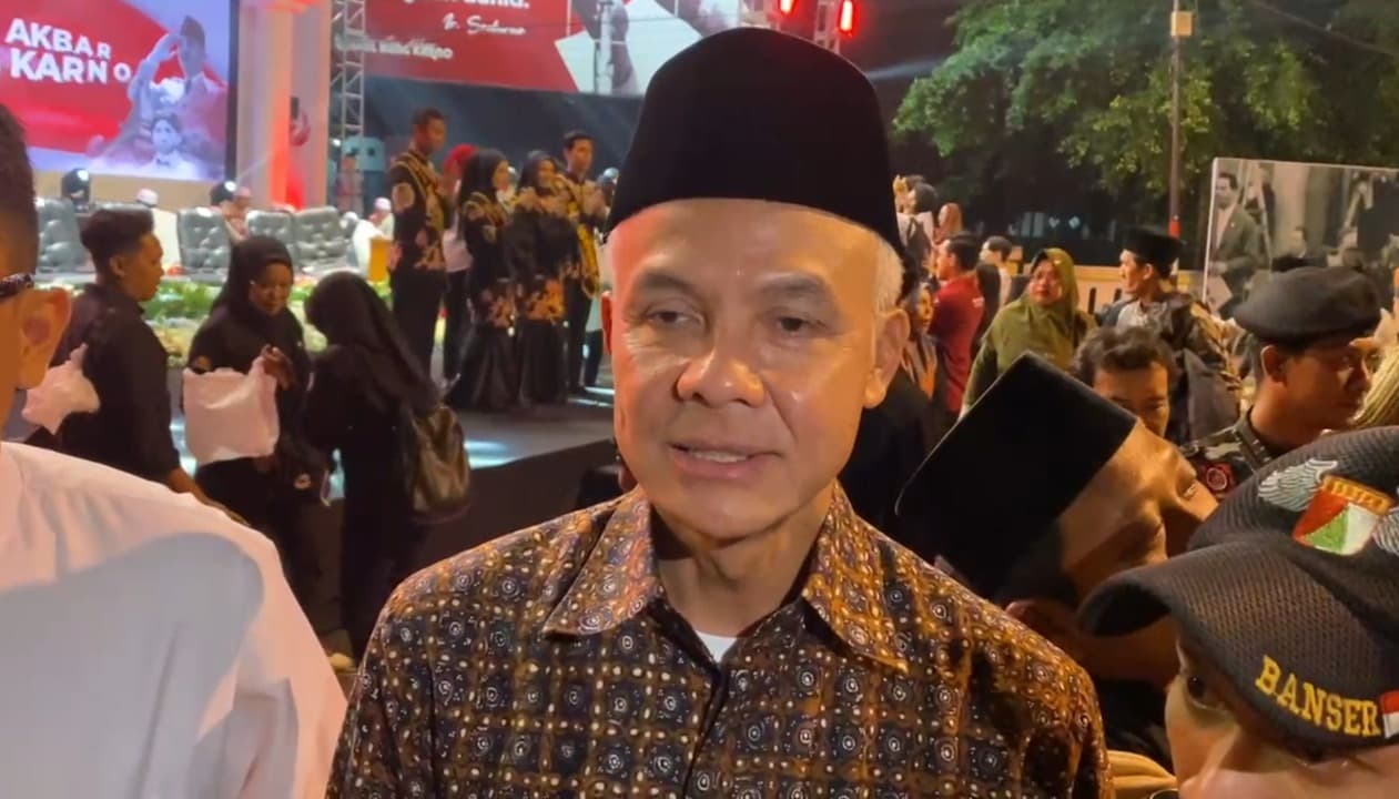 Ganjar Apresiasi Antusiasme Warga Blitar di Haul Bung Karno ke-55