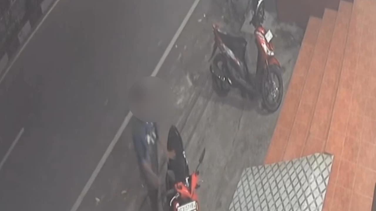 Polisi Tangkap Dua Residivis Kasus Pencurian Motor di Trenggalek yang Terekam CCTV