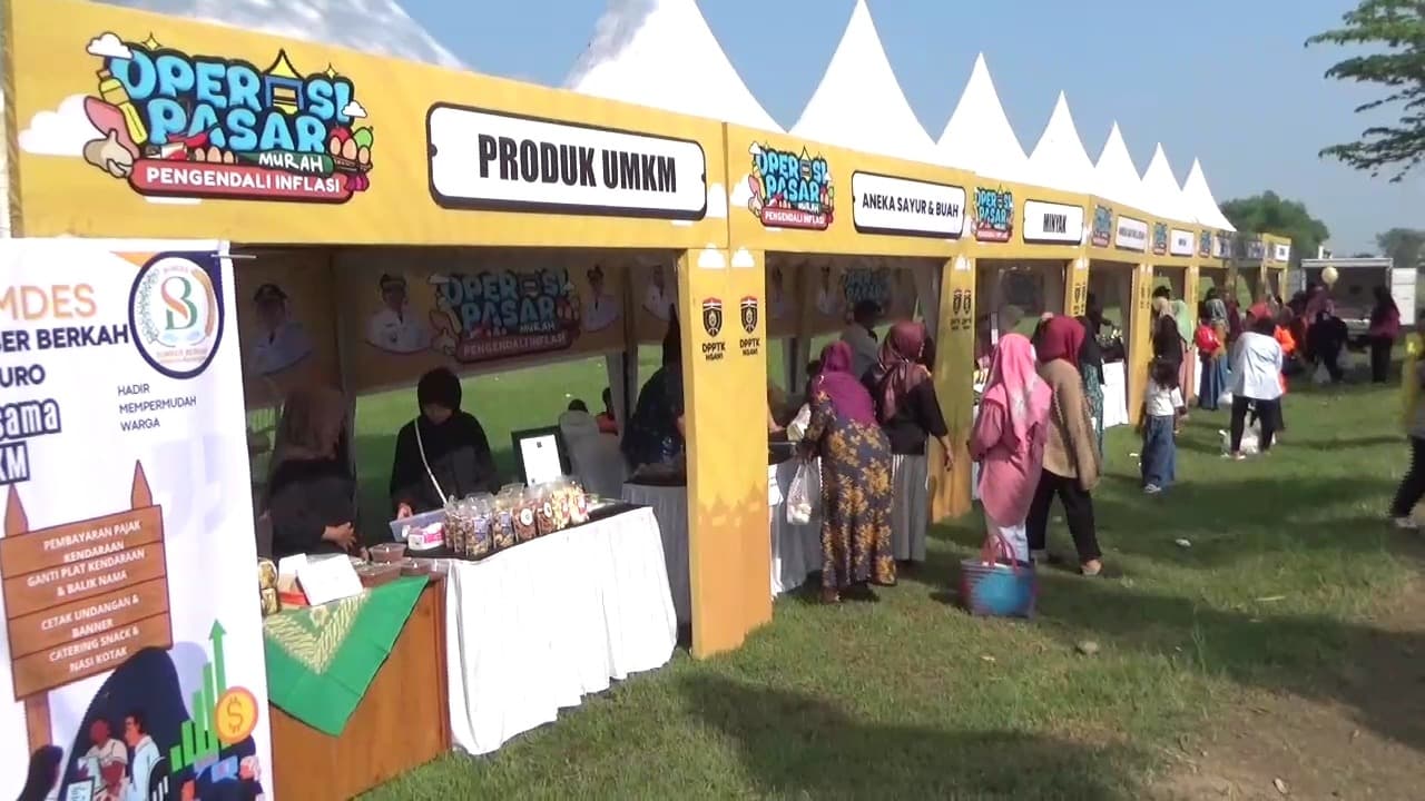 Gelar Pasar Murah, Upaya Intervensi Naiknya Harga Pangan di Ngawi