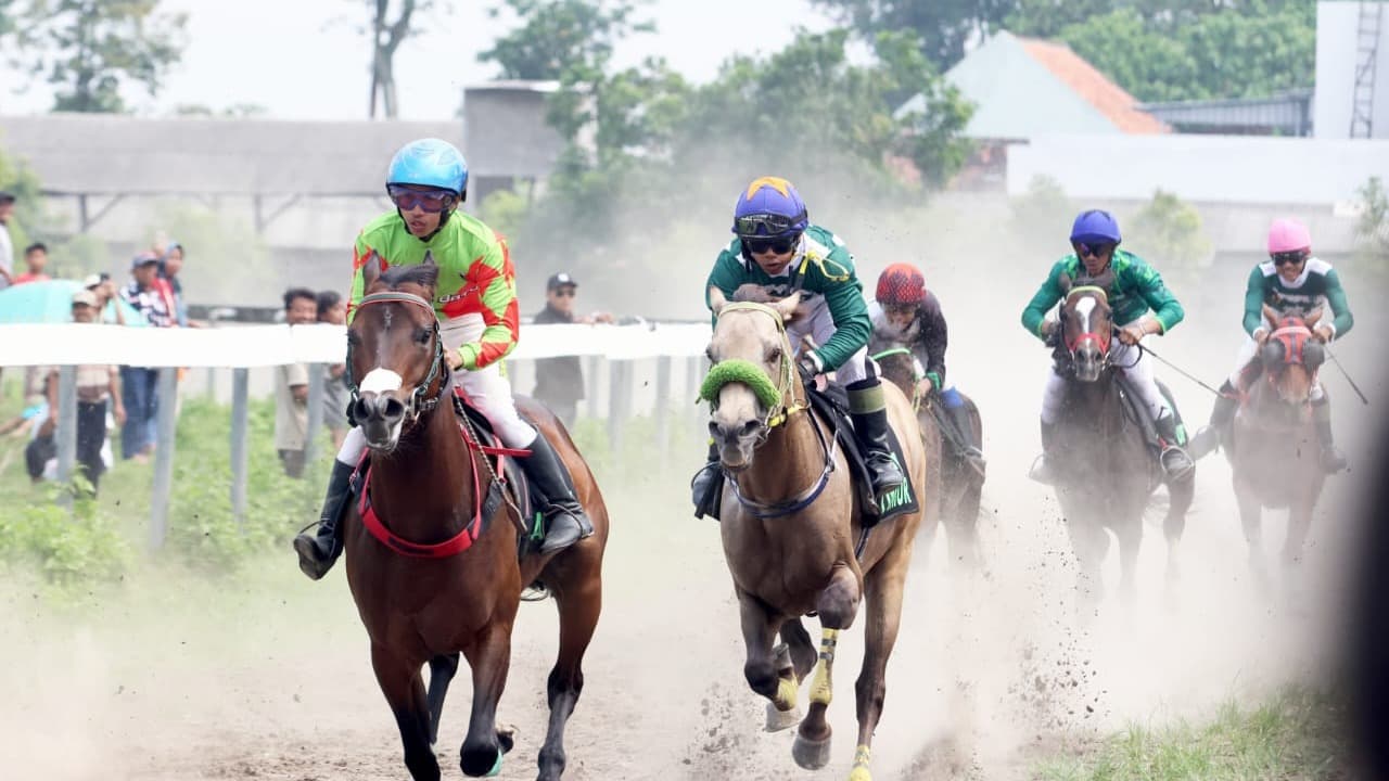 Atlet Pacuan Kuda Kabupaten Kediri Dominasi Porprov IX dengan Raihan 13 Medali