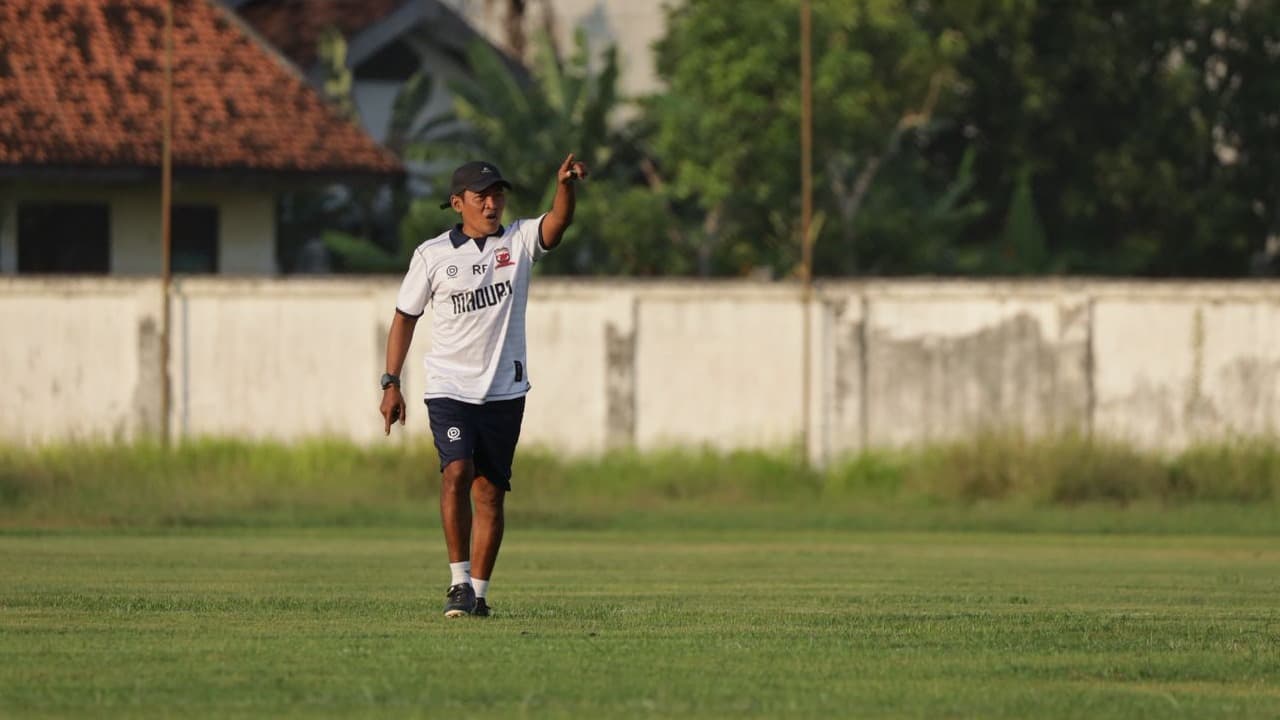 Madura United Latihan Perdana, Rahmad Basuki Ungkap Kondisi Pemain