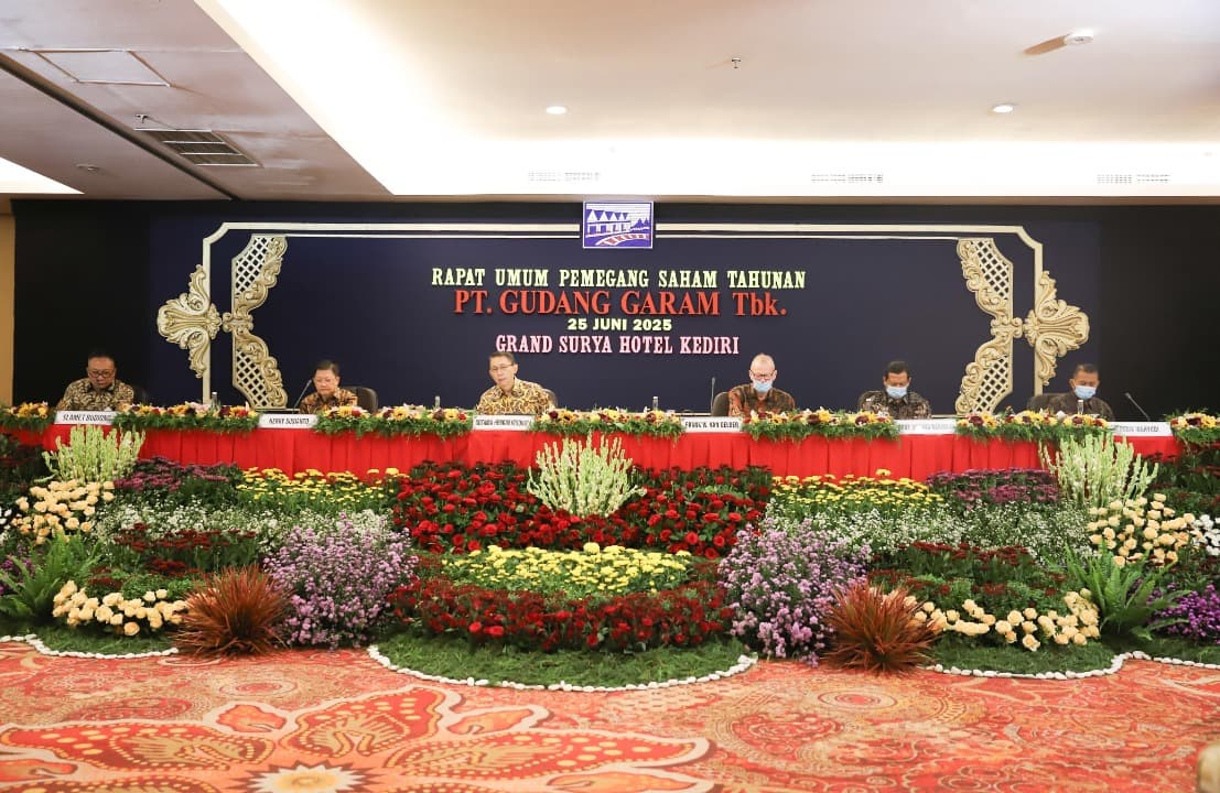 RUPS PT. Gudang Garam Tbk, Bagikan 962 Miliar Rupiah