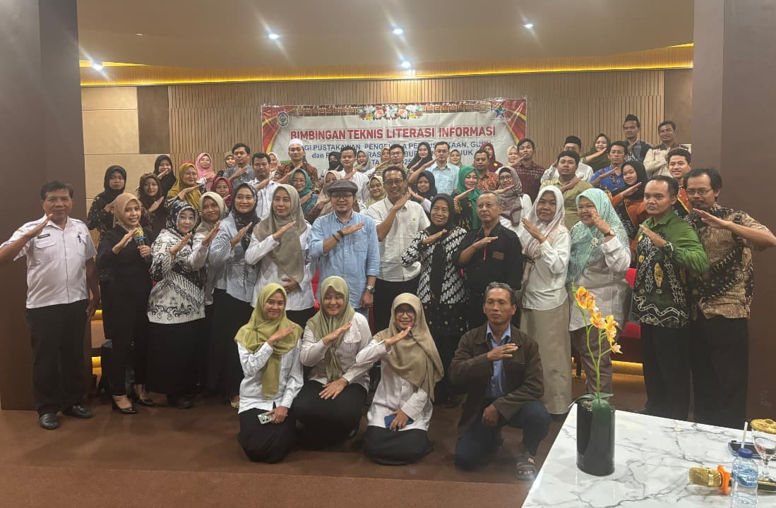 Arpus Nganjuk Gelar Bimtek Literasi Informasi untuk Guru dan Pegiat Literasi