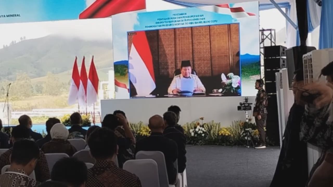 Presiden Prabowo Resmikan PLTP Ijen: Energi Baru untuk 85 Ribu Rumah Tangga