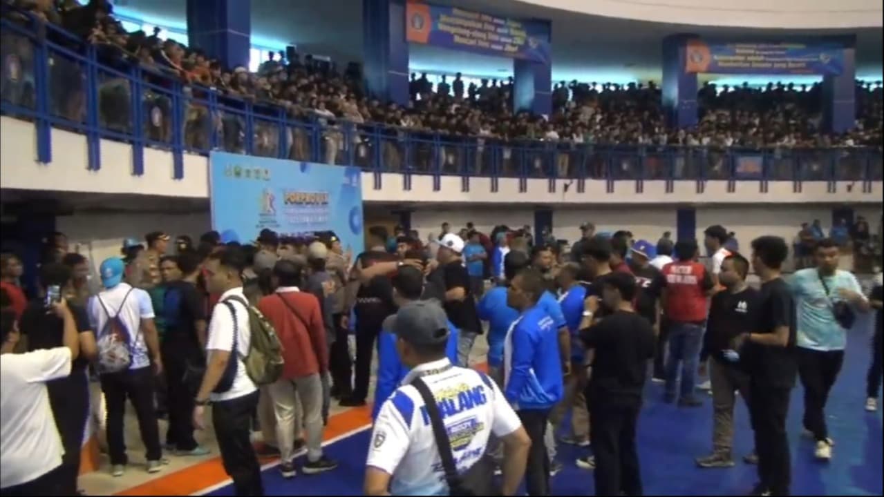Final Futsal Porprov Ricuh, Laga Kota Malang vs Surabaya Ditunda