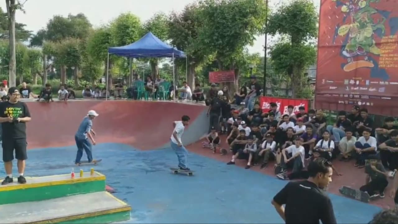 Skater Se-Jawa Timur Turut Ramaikan Go Skateboarding Day 2025 Di SLG