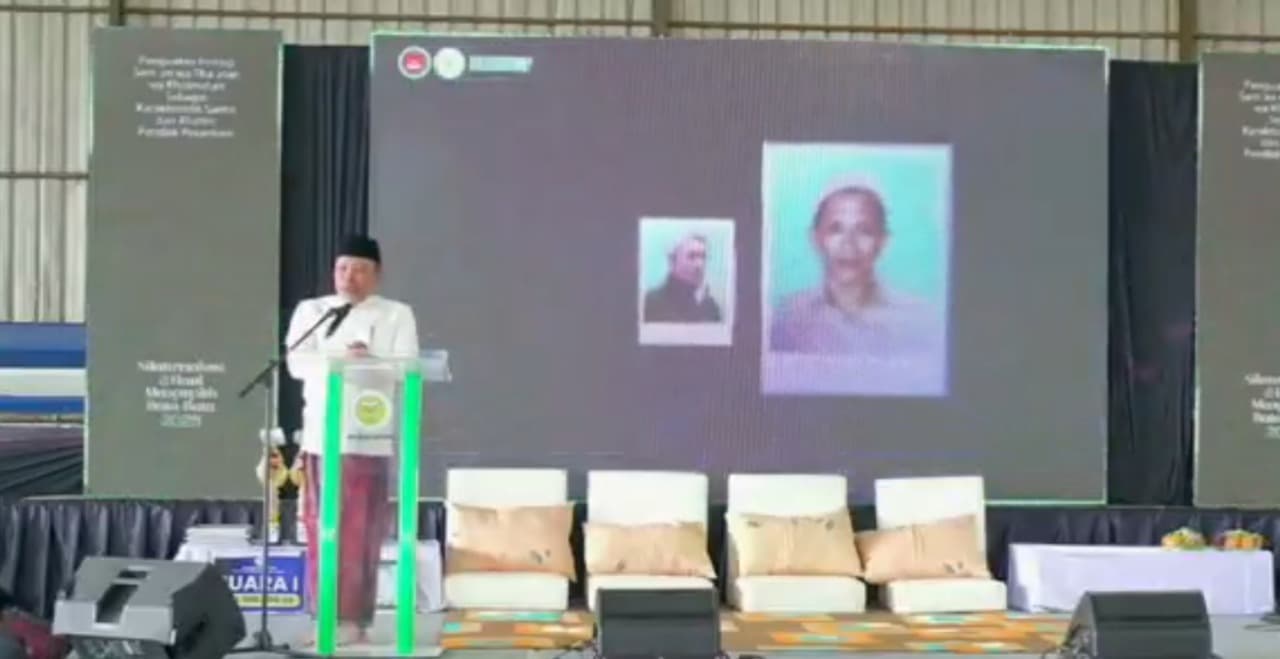 Bupati Slamet Junaidi Hadiri Silaturahmi dan Haul Masyayikh Ponpes Bata-Bata