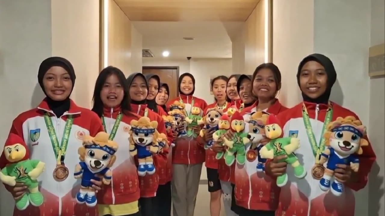 Kabupaten Kediri Raih Medali Perunggu di Cabor Cricket T10 Putri Porprov IX Jatim 2025