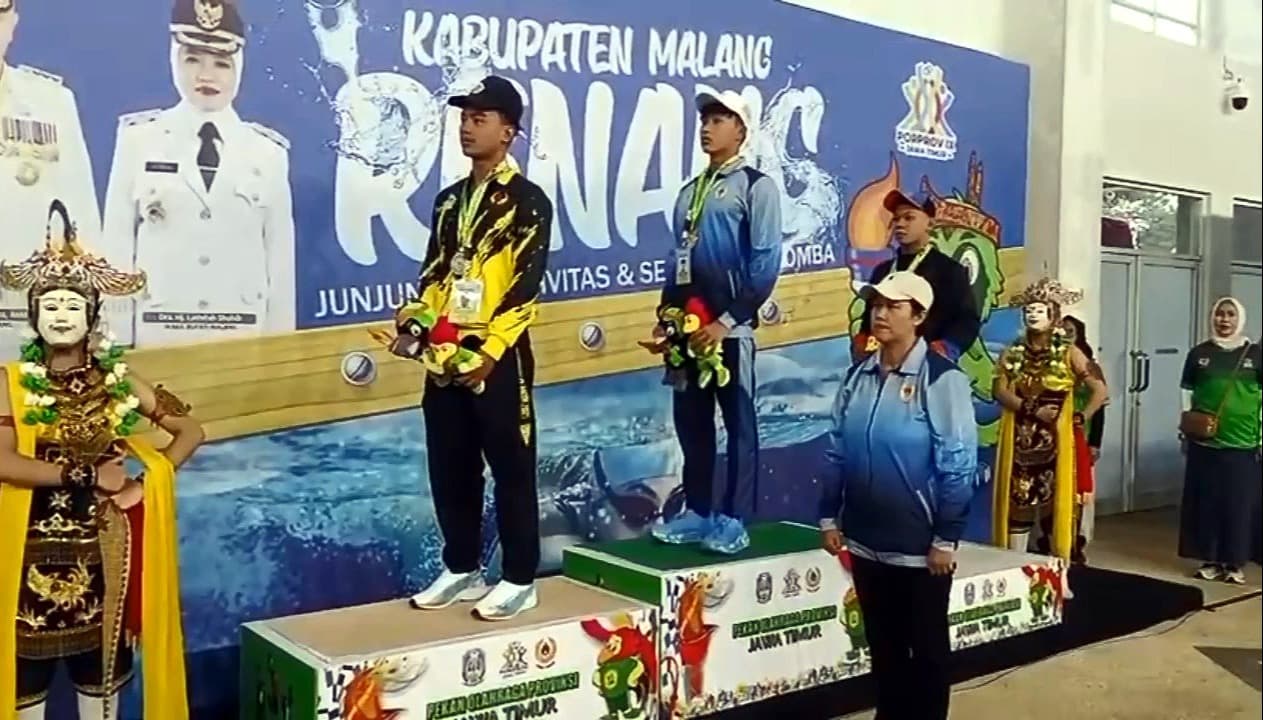 Rafasya Aysar Sumbang 2 Medali Emas sekaligus Pecahkan Rekor Porprov Jatim