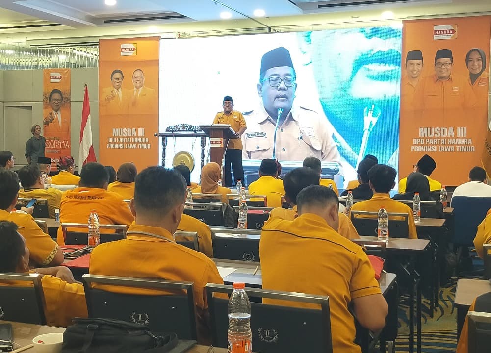 Masteng Pamitan, Dua Calon Bersaing Jadi Ketua DPD Hanura Jatim