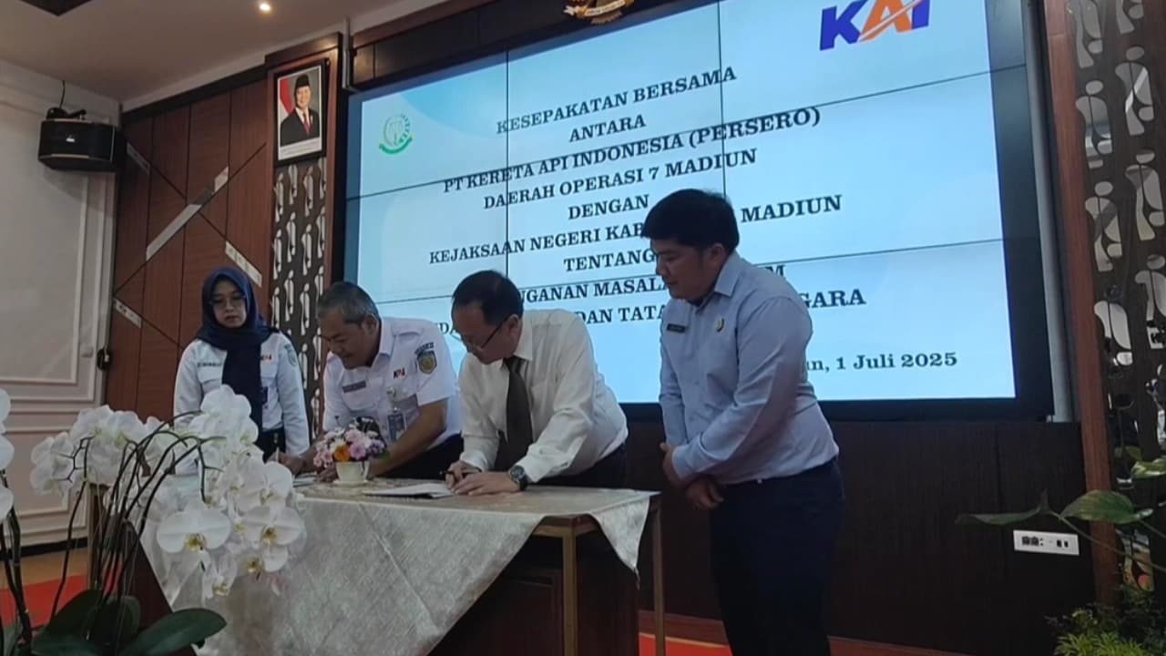 Amankan Sekitar 200 Aset Bermasalah, Daop 7 Gandeng Kejari Tangani Masalah Hukum