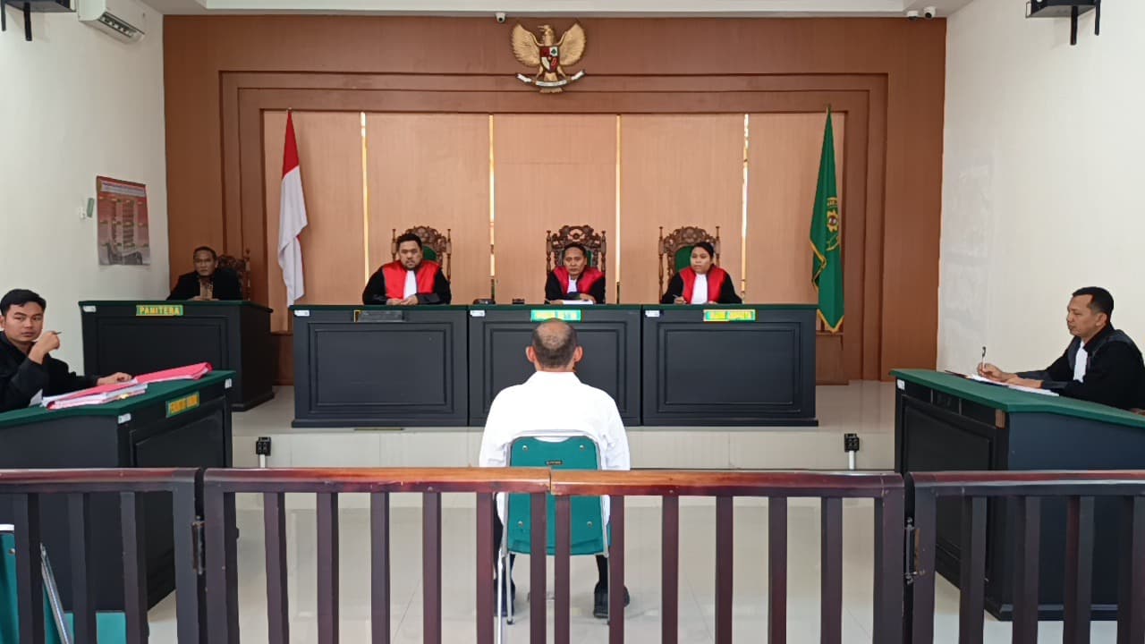 Mantan Pejabat Sementara Kasat Tahti Polres Pacitan Jalani Sidang Perdana Kasus Pencabulan Tahanan Wanita
