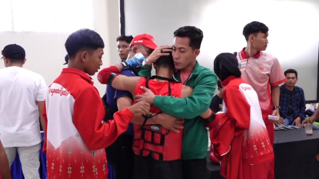 Muaythai Kabupaten Kediri Raih 5 Medali di Porprov IX Jatim