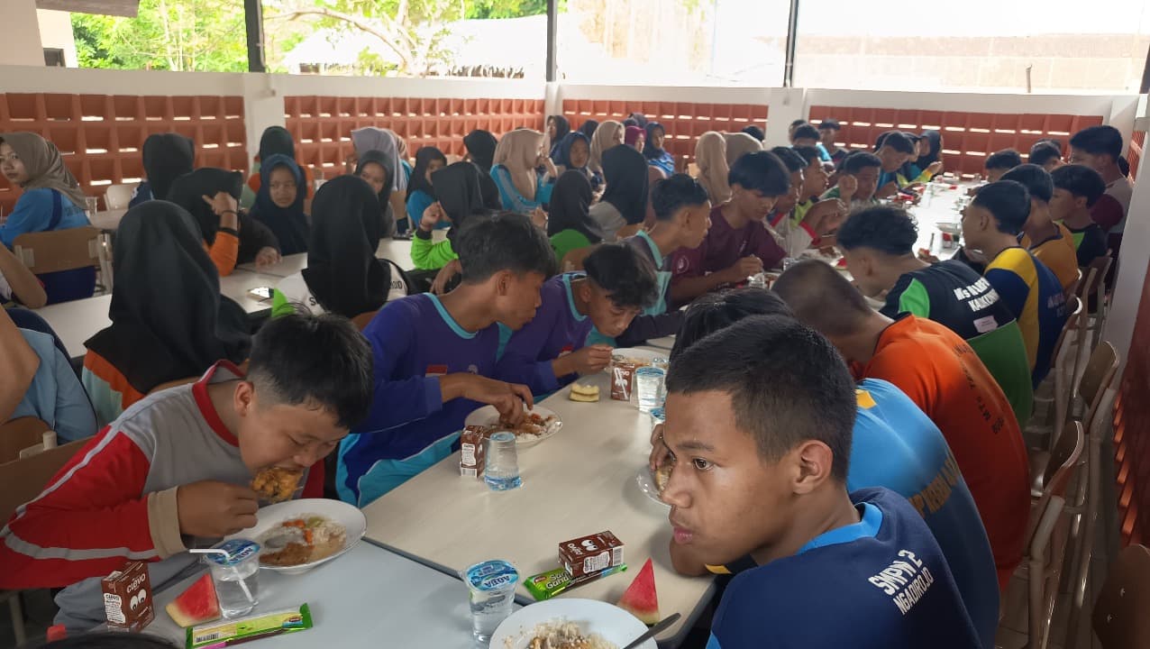 Melihat Pemenuhan Gizi Siswa Sekolah Rakyat di Pacitan