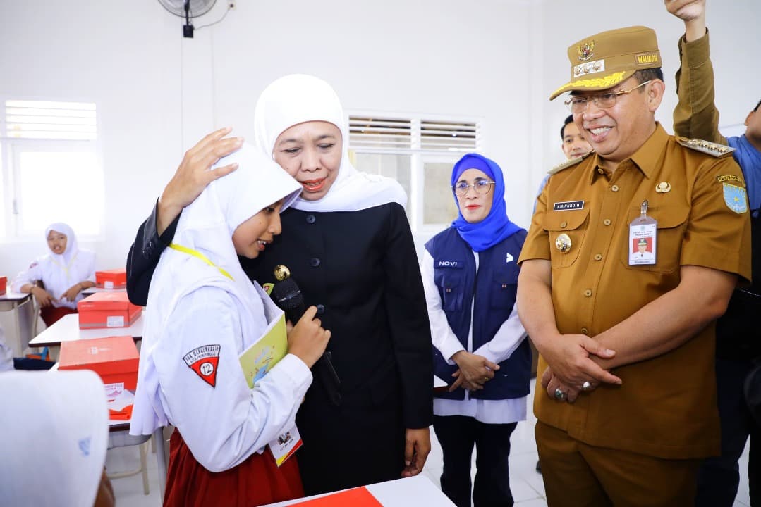 Tinjau Hari Pertama Masuk Sekolah Rakyat, Gubernur Khofifah Komitmen Putus Kemiskinan Lewat Pendidikan