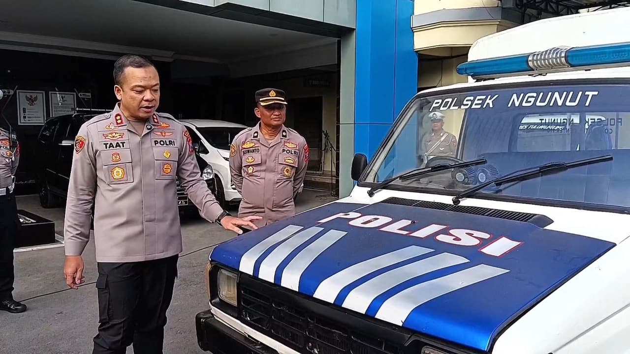 Deretan Kendaraan Dinas Tua Polres Tulungagung, Ada yang Masih Tangguh di Usia 41 Tahun